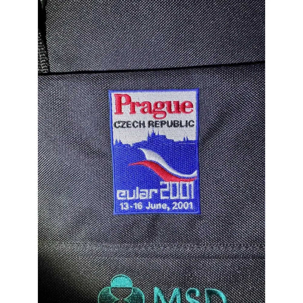 Vintage 2001 prague laptop bag case - eular vioxx fosamax